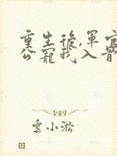 重生后,军官老公宠我入骨