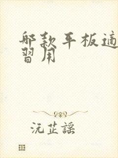 哪款平板适合学习用