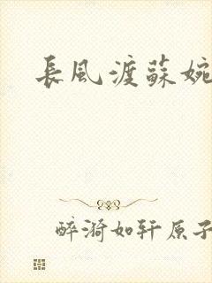 长风渡苏婉结局