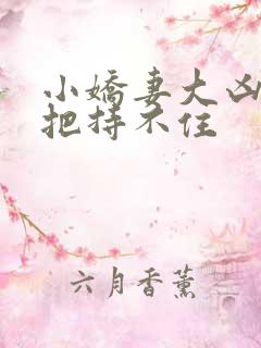 小娇妻大凶陆爷把持不住