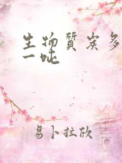 生物质炭多少钱一吨