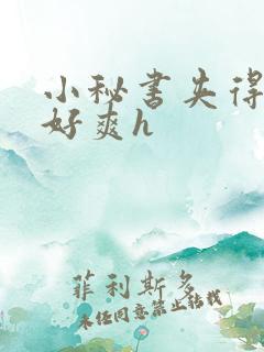 小秘书夹得真紧好爽h