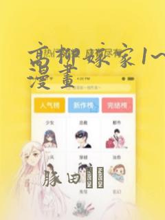 高柳嫁家1~6漫画：结局+番外