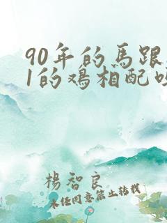 90年的马跟81的鸡相配吗
