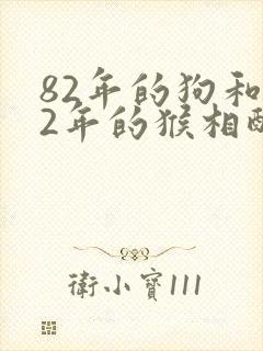 82年的狗和92年的猴相配吗