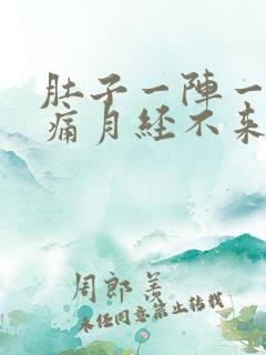 肚子一阵一阵的痛月经不来是怎么回事