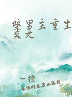 双男主重生复仇爽文