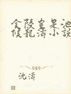 金陵岂是池中物候龙涛小说