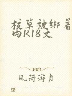 校草被绑着玩纯肉R18文