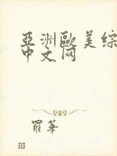 亚洲欧美综合色中文网