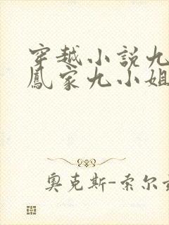 穿越小说九皇叔凤家九小姐