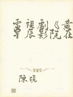 电视剧《黄雀》星辰影院在线播放