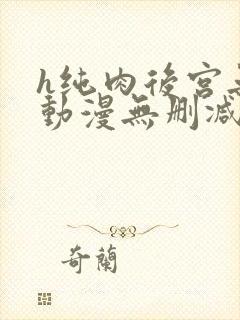 h纯肉后宫无修动漫无删减