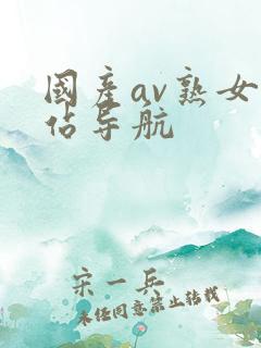 国产av熟女网站导航