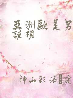 亚洲欧美另类小说视