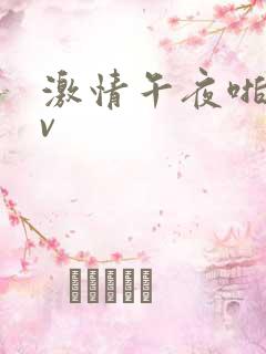 激情午夜啪啪av