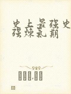 史上最强史上最强炼气期