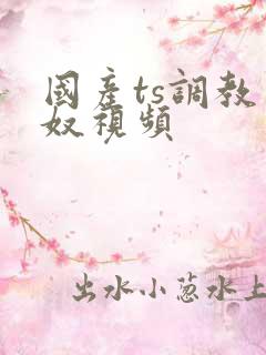 国产ts调教男奴视频
