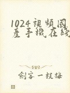 1024视频国产手机在线播放