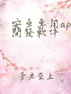 安卓专用app开发软件