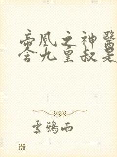 帝凰之神医弃妃含九皇叔是哪一章