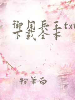 御用兵王txt下载全本