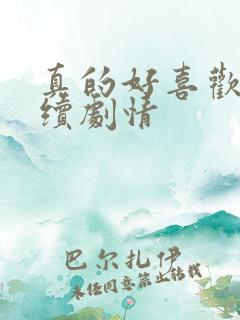 真的好喜欢你后续剧情