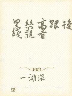 黑丝高跟后入在线观看