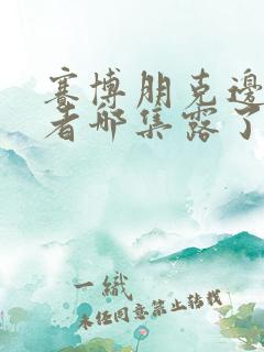 赛博朋克边缘行者哪集露了