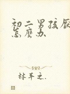 初二男孩厌学啦怎么办
