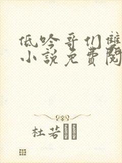 低吟哥们双男主小说免费阅读