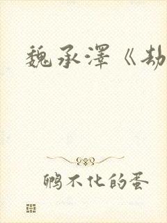 魏承泽《劫》