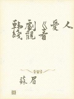 韩剧《爱人》在线观看
