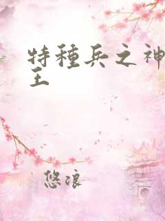 特种兵之神级兵王
