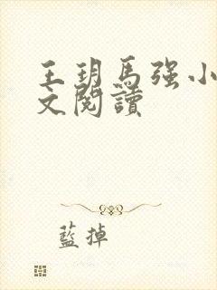 王玥马强小说全文阅读