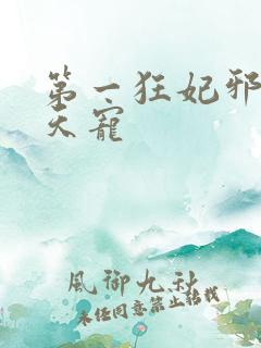 第一狂妃邪王逆天宠