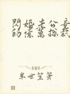 闪婚老公竟是我的亿万总裁