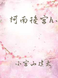 柯南后宫h小说