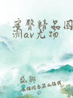 蜜臀精品国产亚洲av尤物