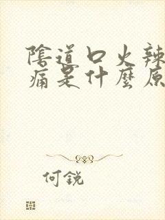 阴道口火辣辣的痛是什么原因