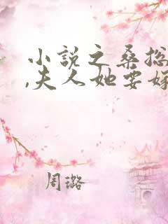 小说之桑总别虐,夫人她要嫁人了