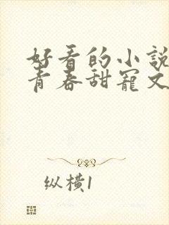 好看的小说校园青春甜宠文