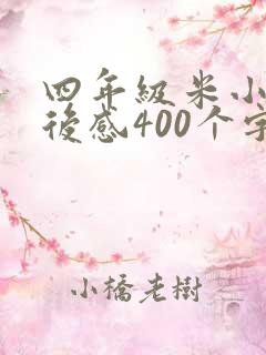 四年级米小圈读后感400个字