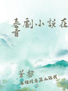 泰剧小说在哪里看