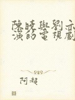 陈晓与刘亦菲主演的电视剧