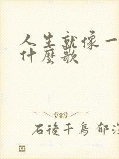 人生就像一场梦什么歌