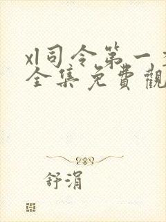 xl司令第一季全集免费观看