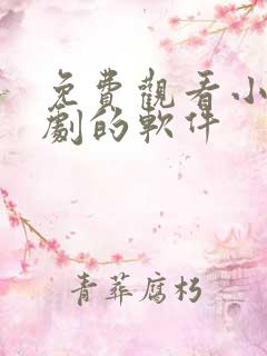 免费观看小说短剧的软件