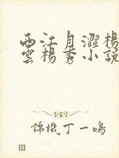 西江月涩杨夜江云杨秀小说