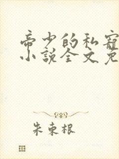 帝少的私宠甜妻小说全文免费阅读